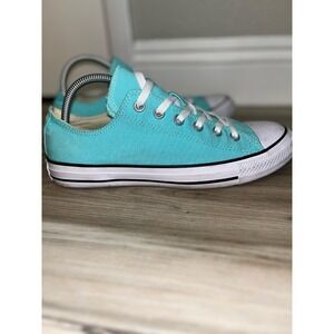 Converse Chuck Taylor All Star OX Womens Size 10 Blue Walking Shoes Sneakers